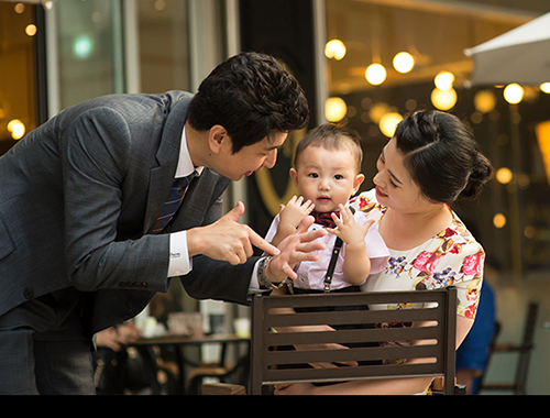 홈촬영 - 자연광으로 촬영한 아기 포트레이트