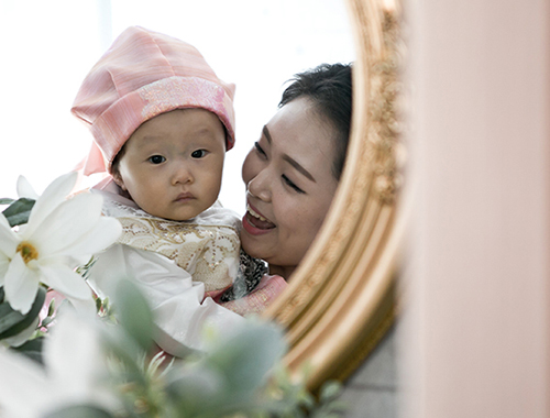 돌스냅 - 엄마 아빠와 함께하는 돌잔치 촬영